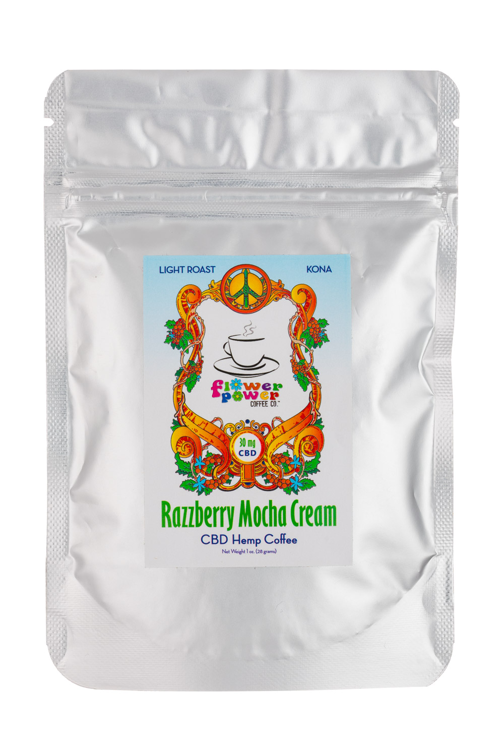 Razzberry Mocha Cream - CBD 30mg