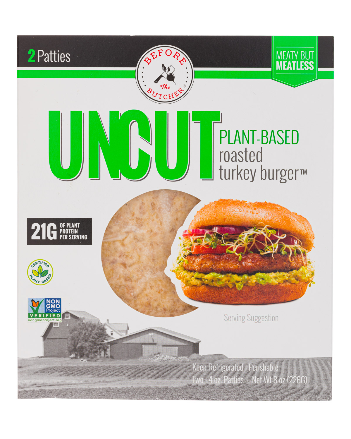Plant Based Roasted Turkey Burger