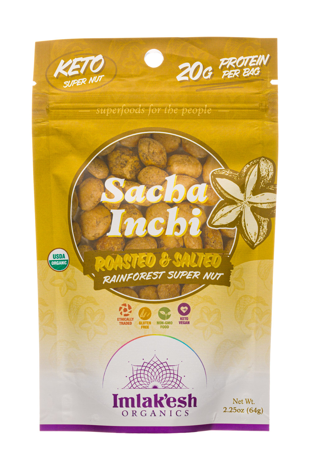 Sasha Inchi - Roasted & Salted 