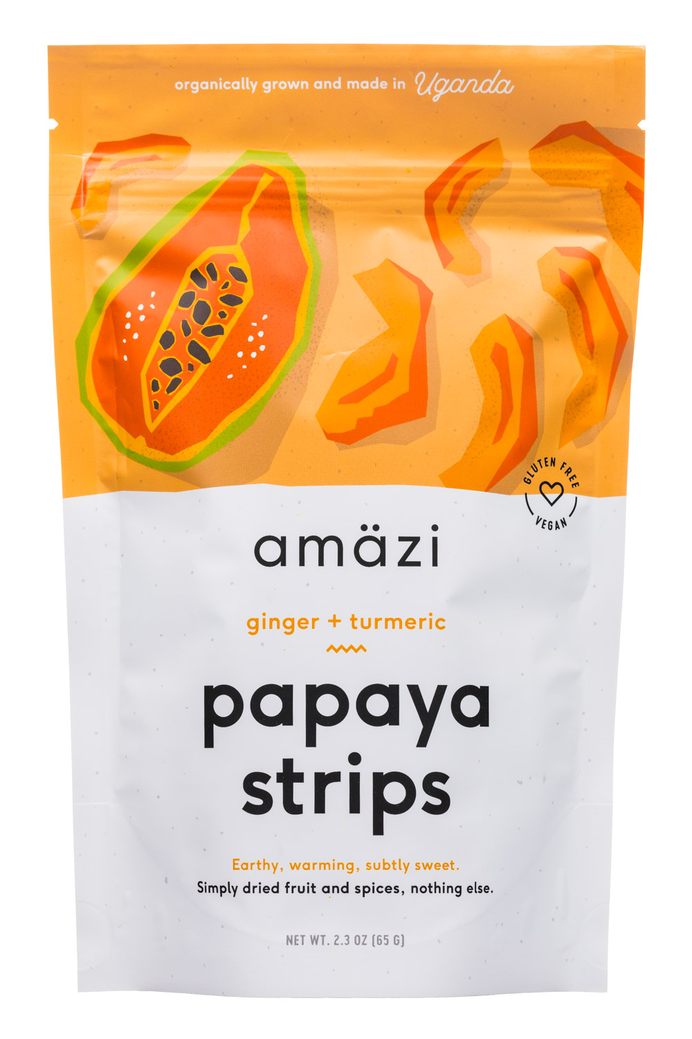 Ginger Turmeric Papaya Strips