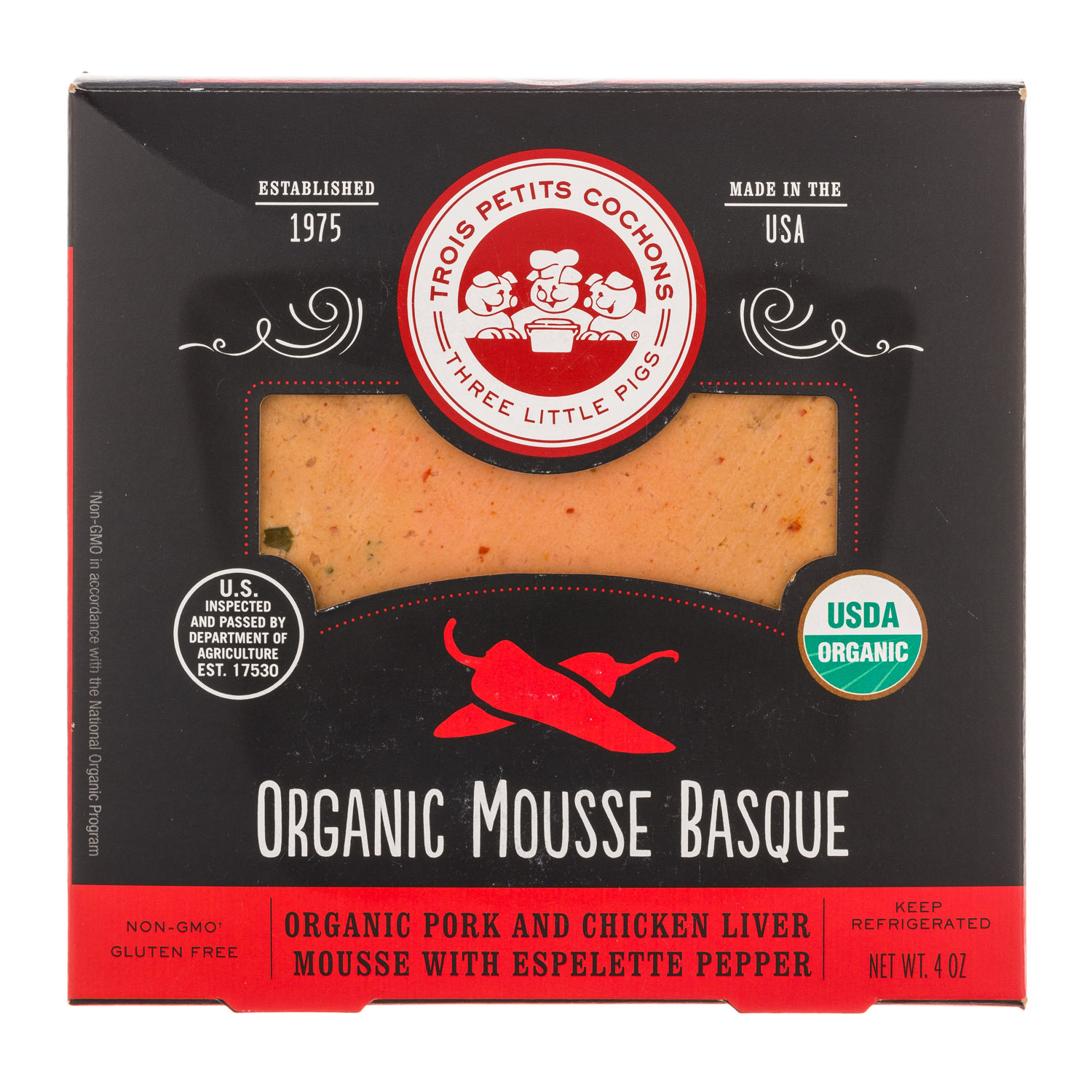 Organic Mousse Basque