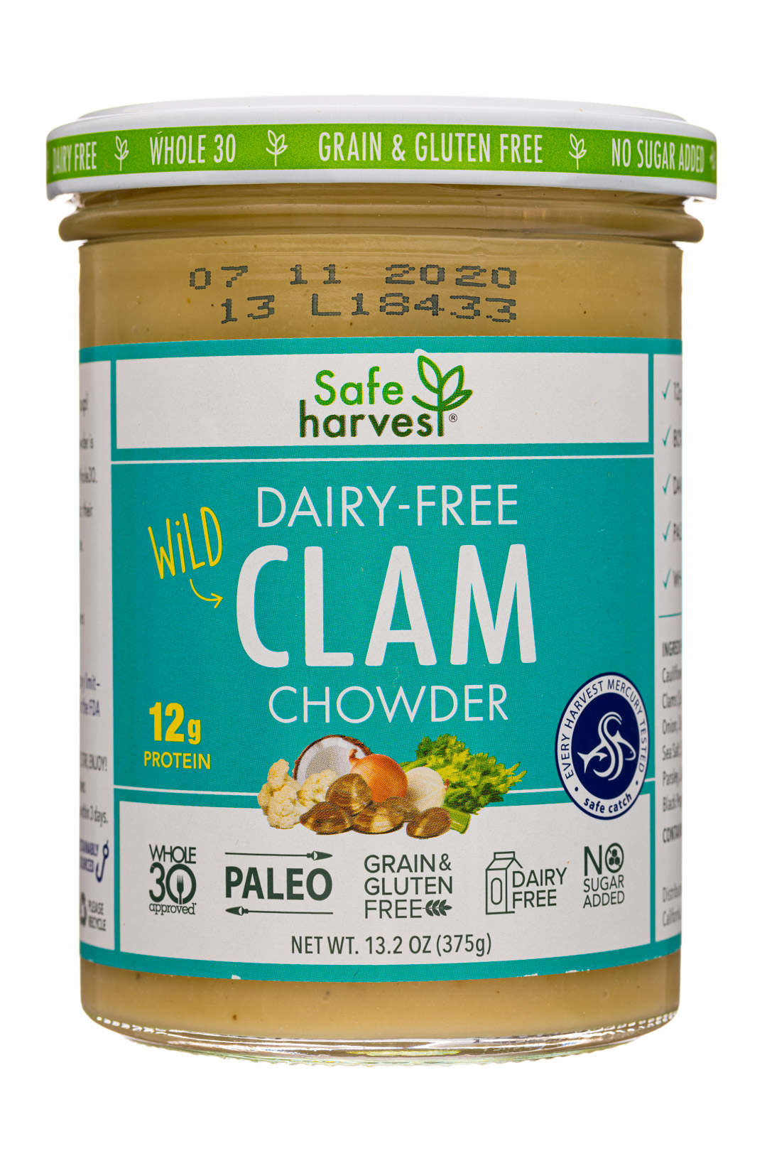 Dairy-Free Clam Chowder