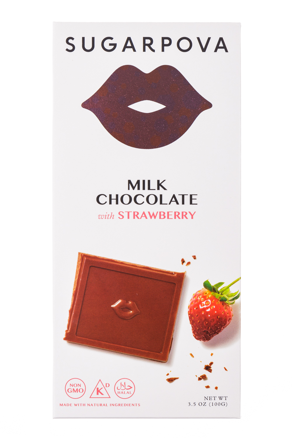 Milk Chocolate with Strawberry