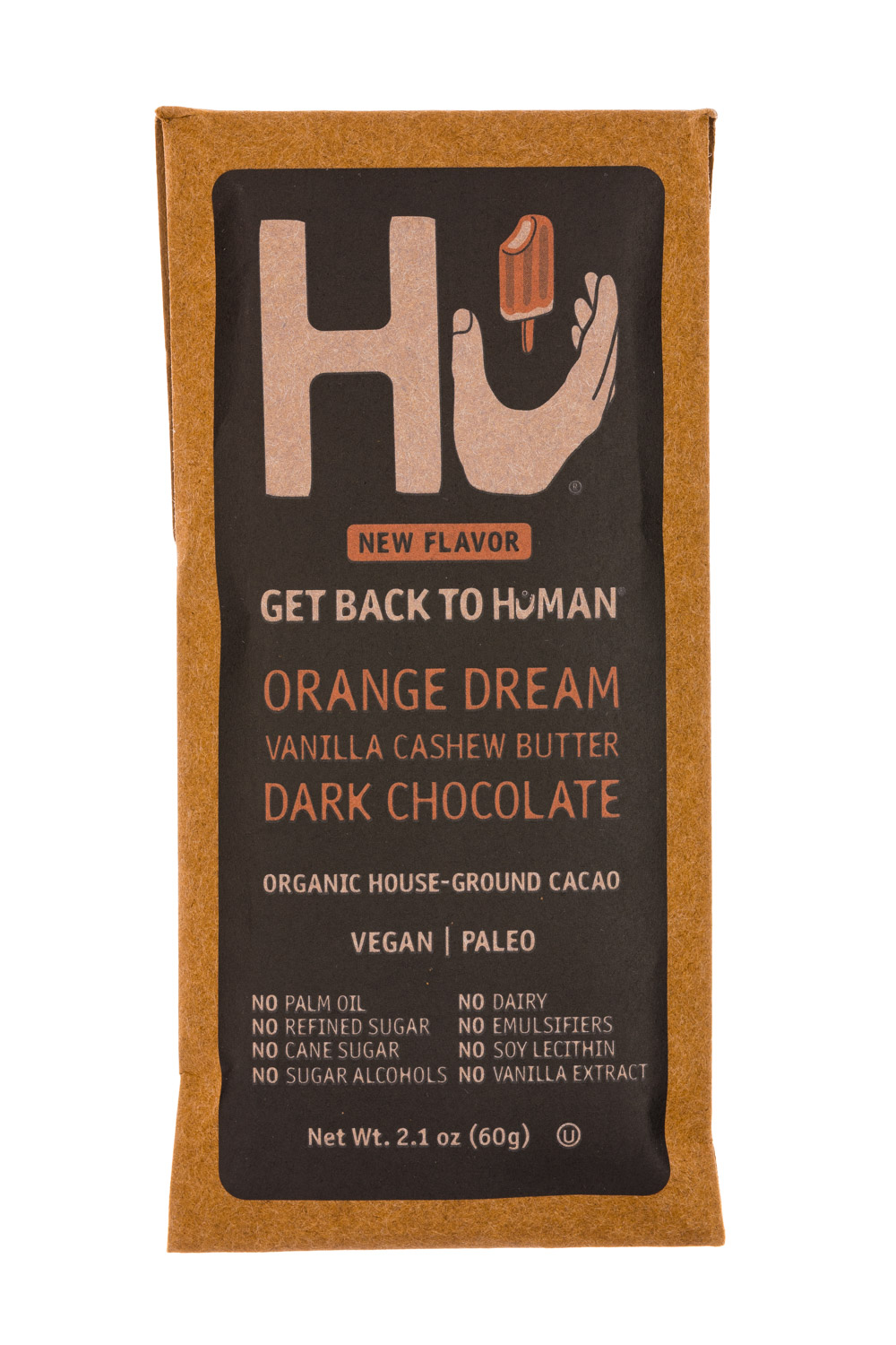 Orange Dream Vanilla Cashew Butter Dark Chocolate
