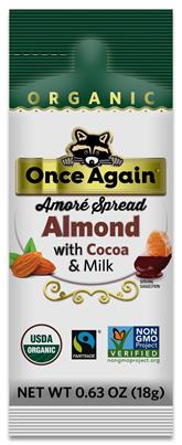 Amoré Spread Almond with Cocoa and Milk squeeze pack 