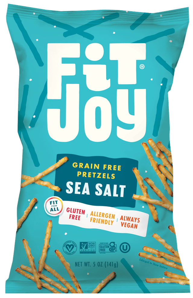 FitJoy Grain Free Sea Salt Pretzel Sticks 