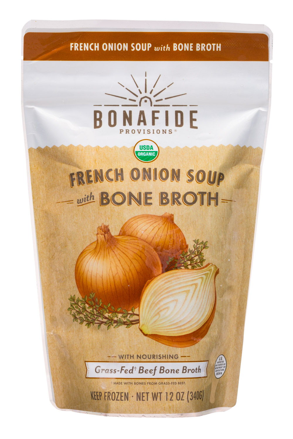 French Onion Broth Soup