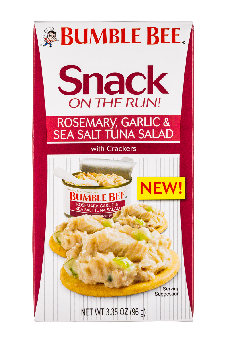 Rosemary, Garlic & Sea Salt Tuna Salad (w/ Crackers)