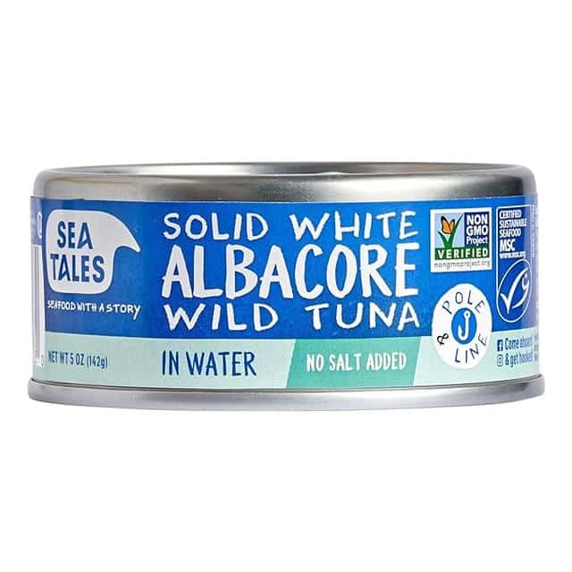 Albacore Tuna In Water - No Salt Added | NOSH.com