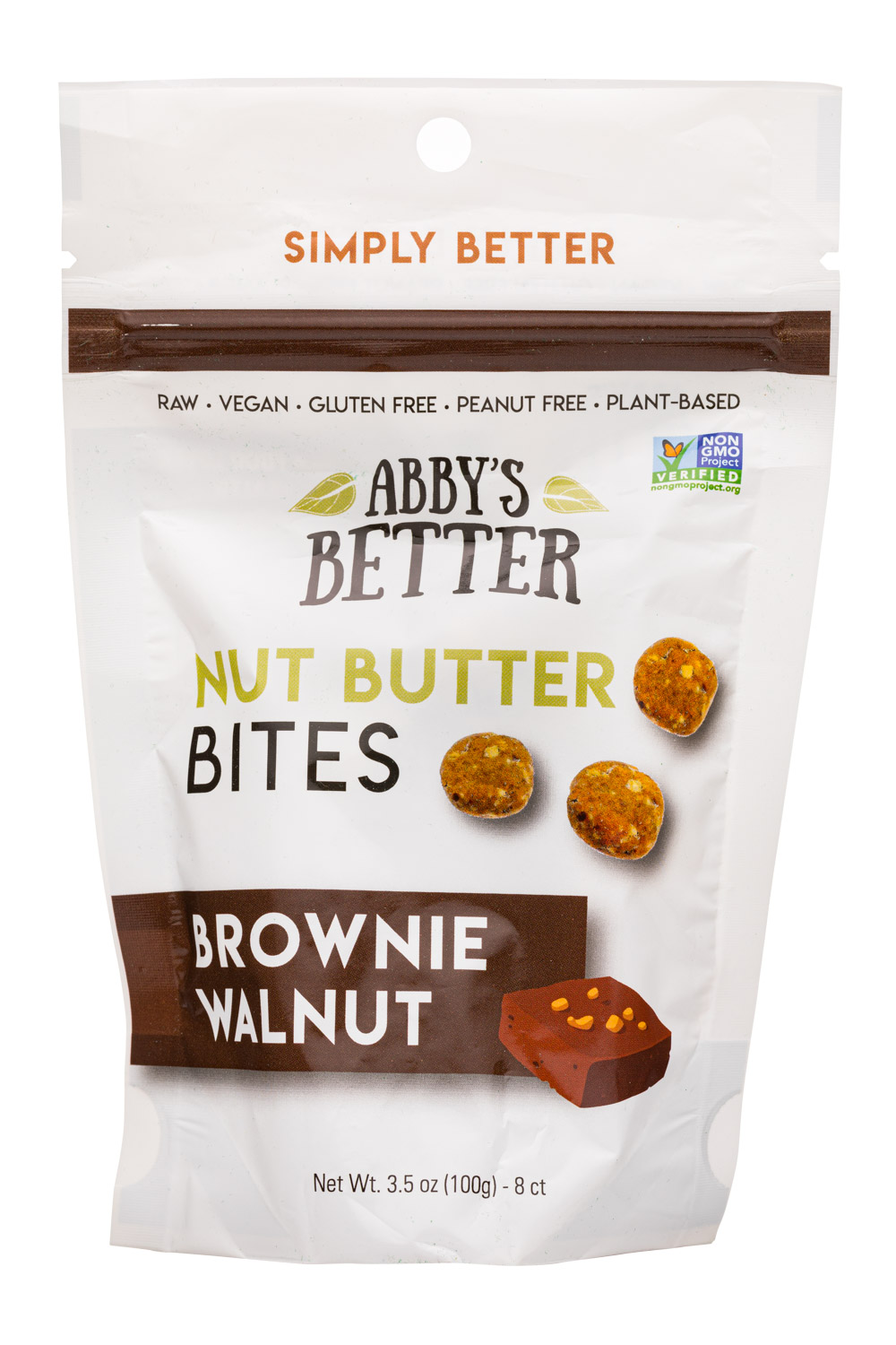 Brownie Walnut Nut Butter Bites