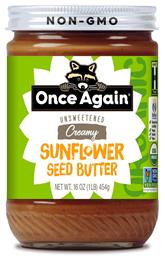 Organic Creamy Unsweetened Sunflower Seed Butter