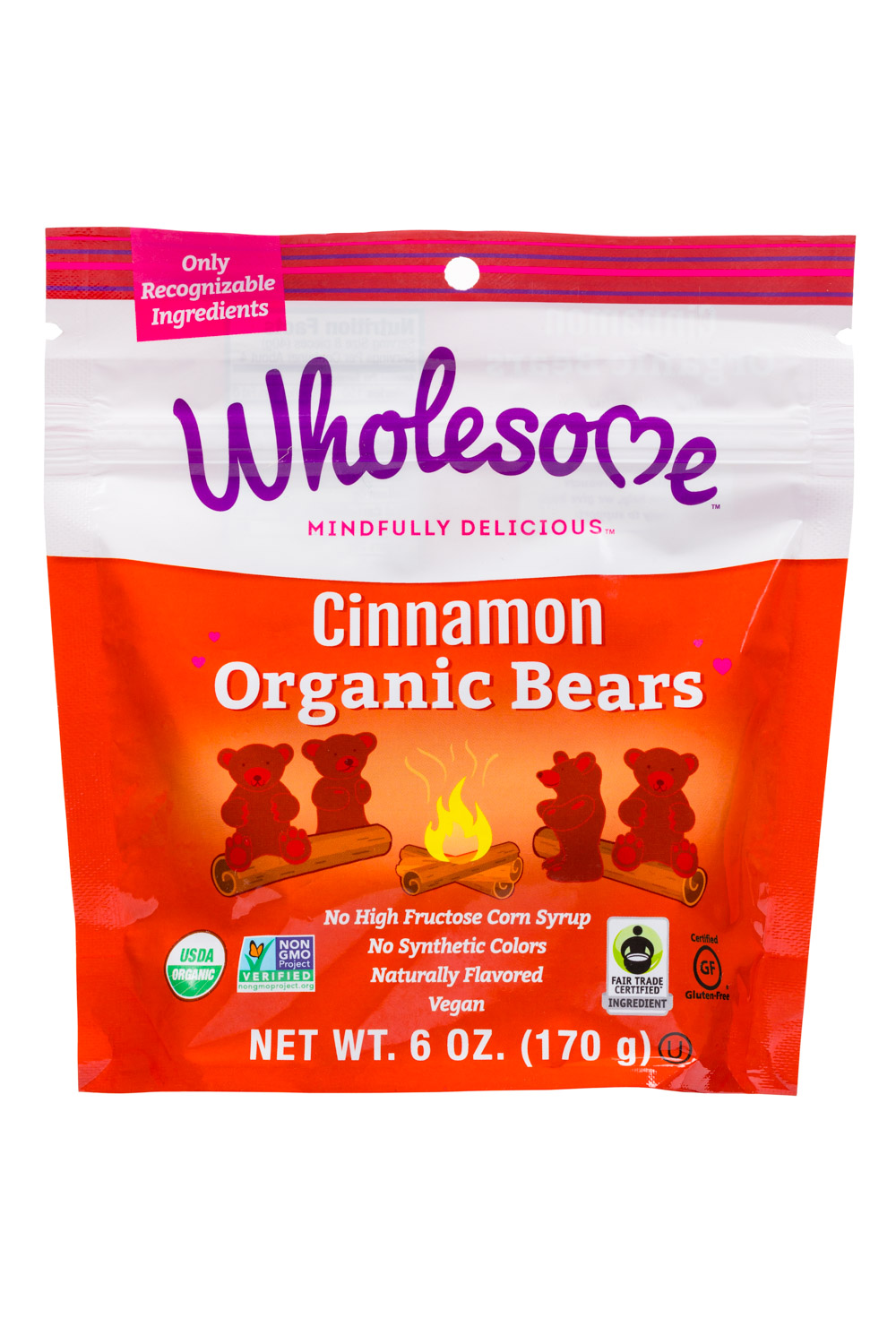Cinnamon Organic Bears 6oz