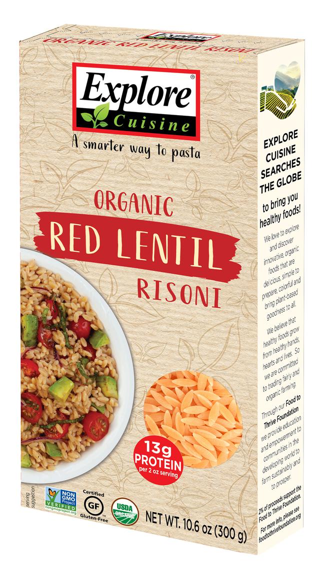 Organic Red Lentil Risoni