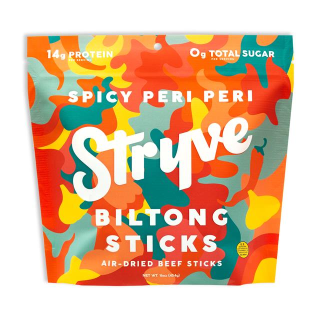 Spicy Peri Peri Beef Biltong Stick Minis
