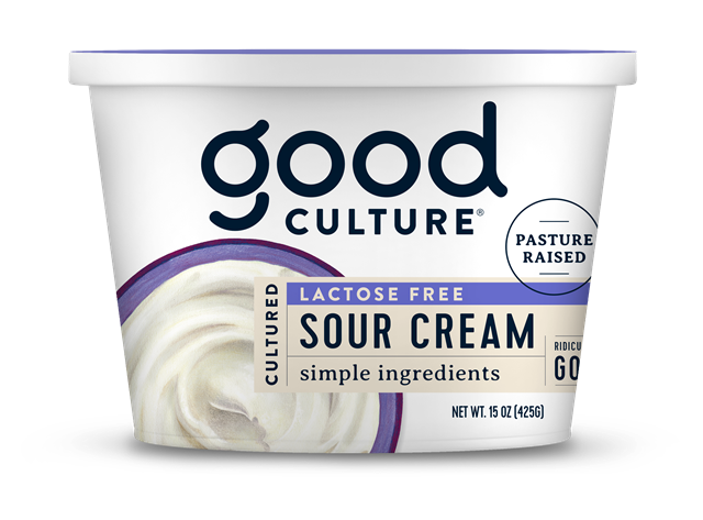 simply lactose free sour cream, 15oz