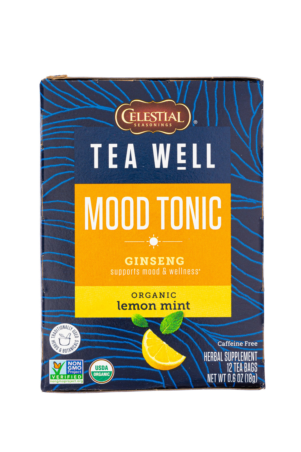 Mood Tonic: Ginseng - Organic Lemon Mint