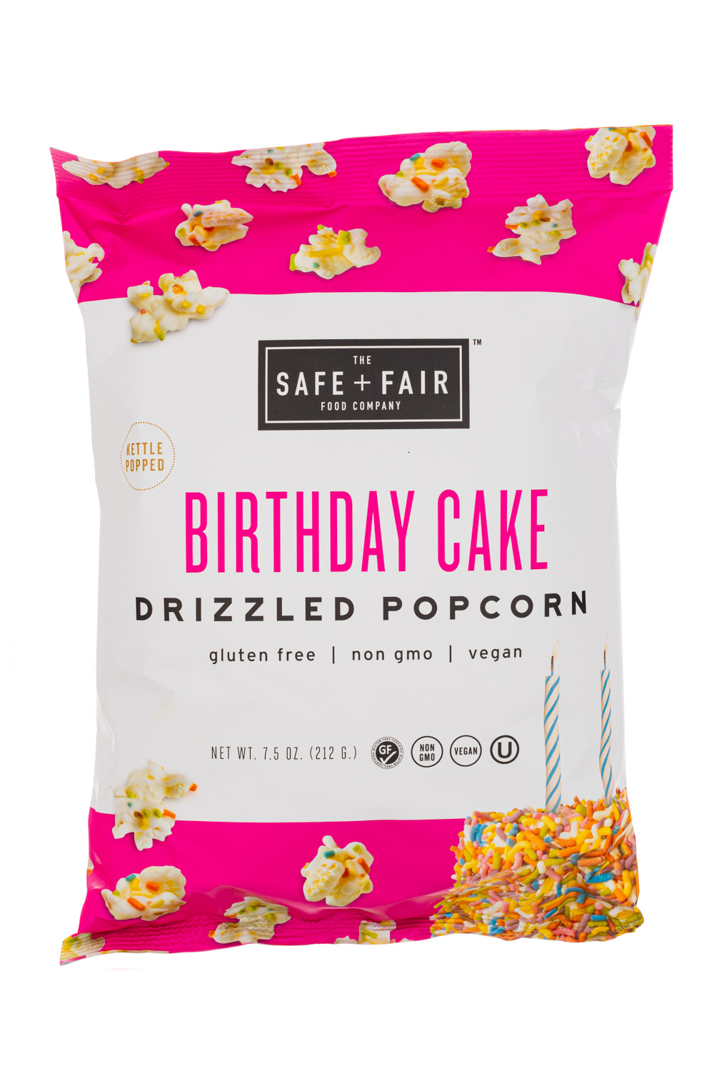 Birthday Cake Drizzled PopCorn 2020