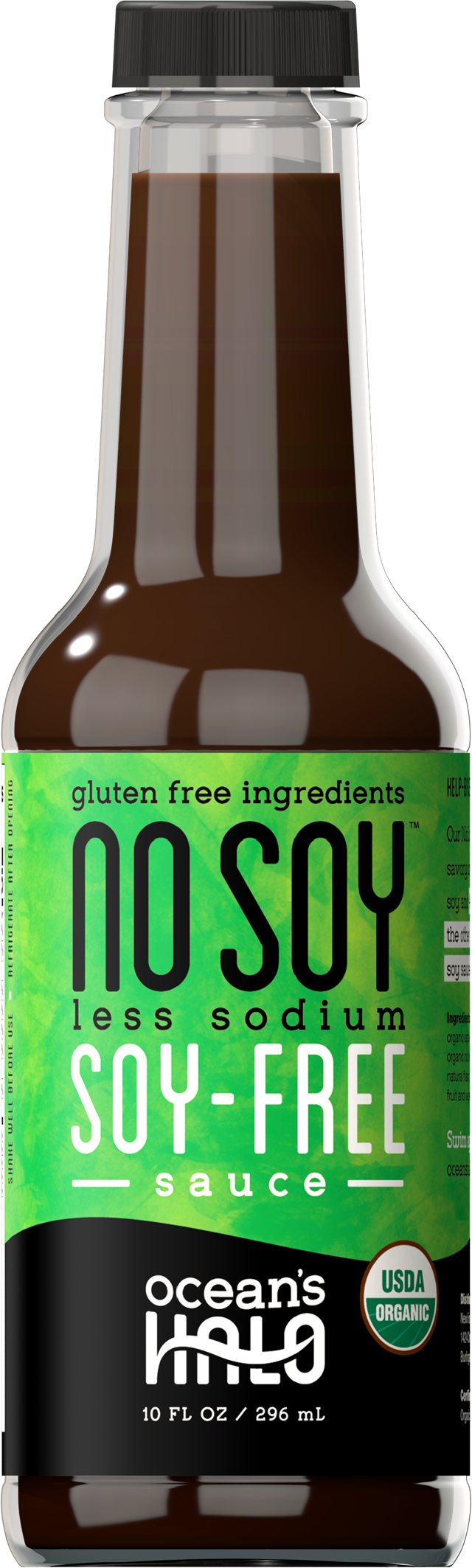 No Soy (less sodium)