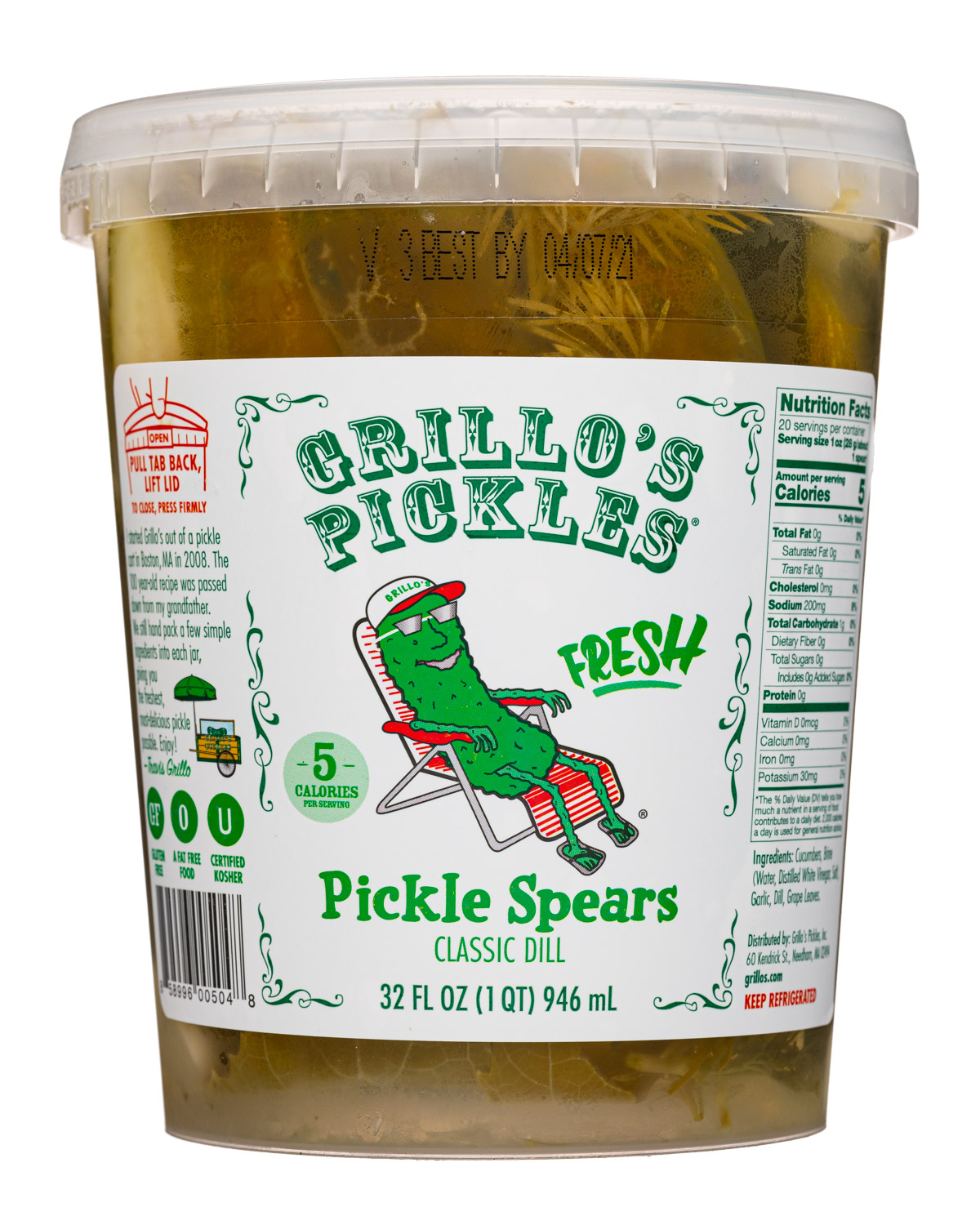 Classic Dill Pickle Spears 32oz