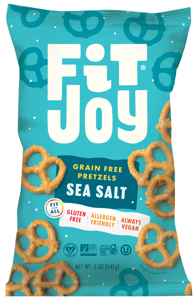 FitJoy Grain Free Sea Salt Pretzel Twists 
