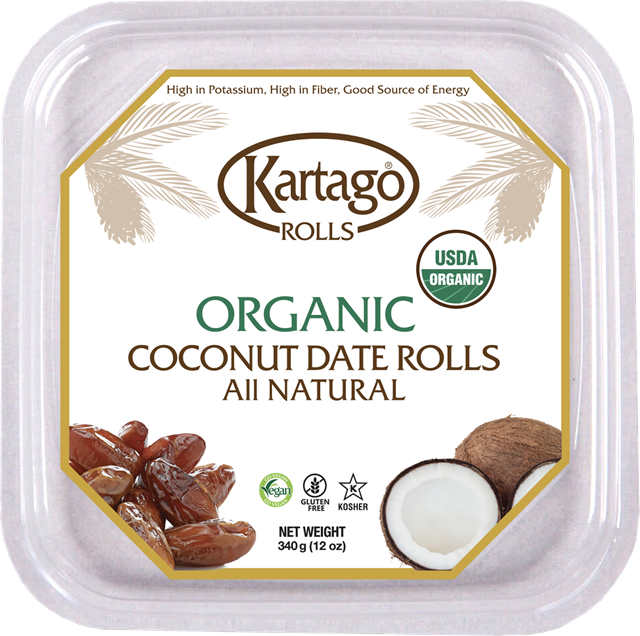 Organic Coconut Date Rolls - 12oz