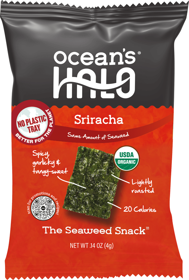 Siracha Trayless Seaweed Snack