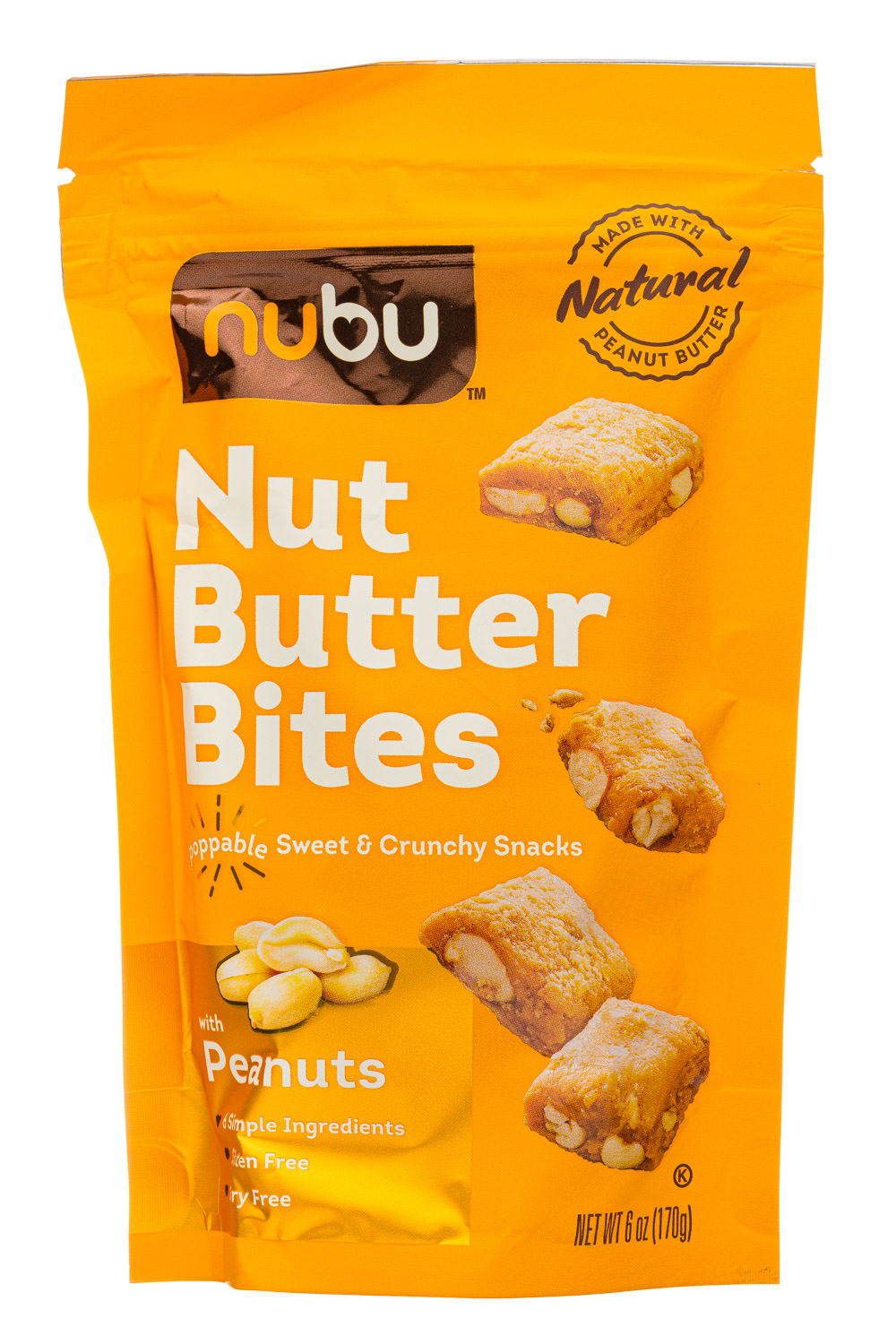 Nut Butter Bites with Peanuts