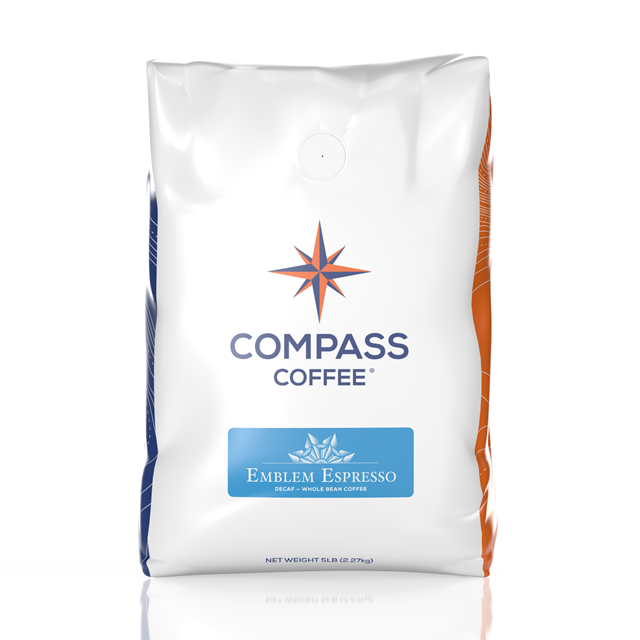 Decaf Emblem Espresso 5lb Bag 