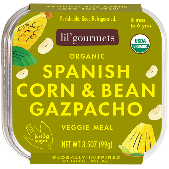 Organic Spanish Corn & Bean Gazpacho