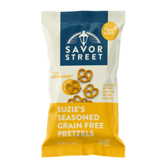 Suzie's Seasoned Grain Free Gourmet Pretzels 