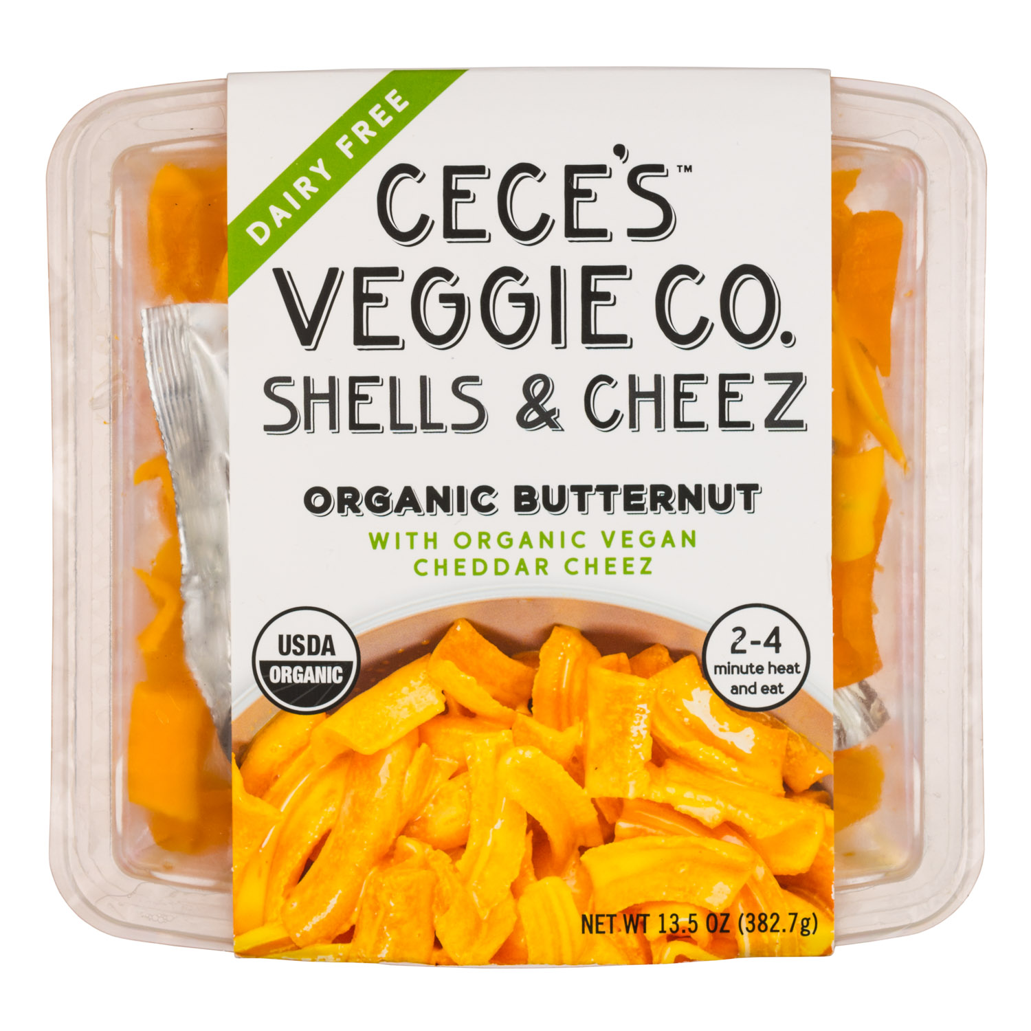Organic Butternut with Organic Vegan Cheddar Cheez