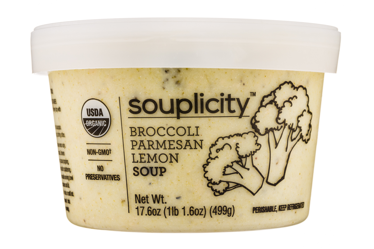 Broccoli Parmesan Lemon Soup
