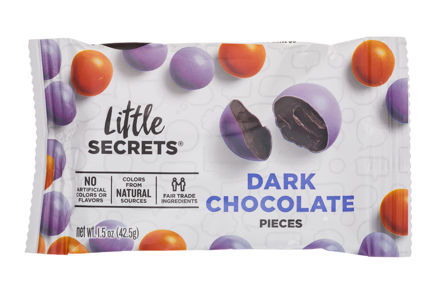 Dark Chocolate Pieces 1.5oz