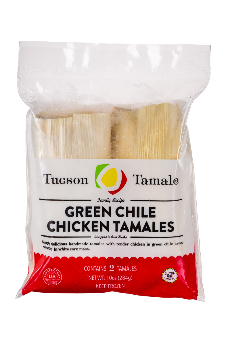 Green Chili & Chicken Tamales