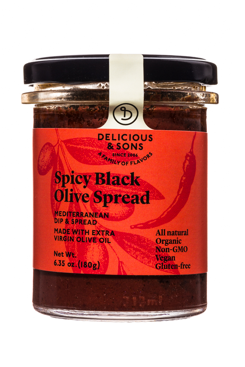 Spicy Black Olive Spread