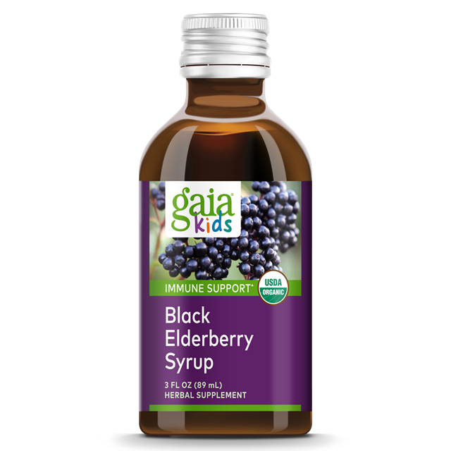 GaiaKids® Black Elderberry Syrup