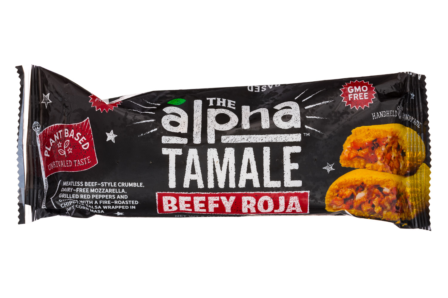 Beefy Roja Tamale