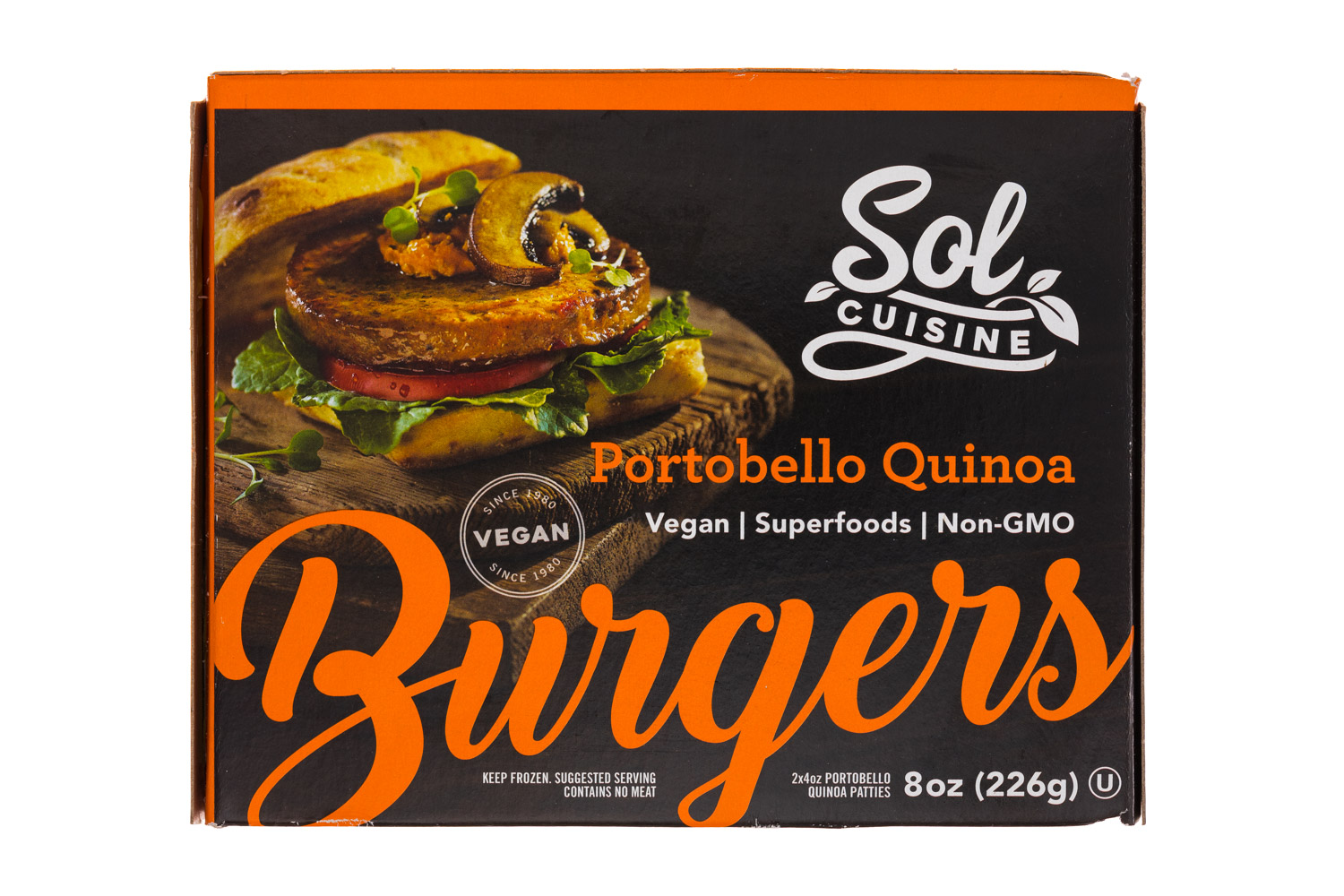 Portobello Quinoa Burger