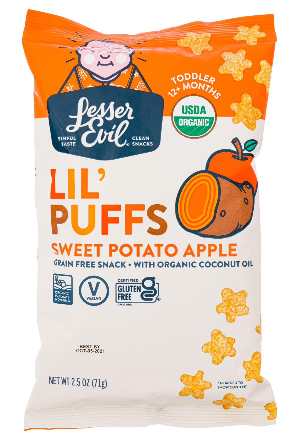 Sweet Potato Apple - Lil' Puffs