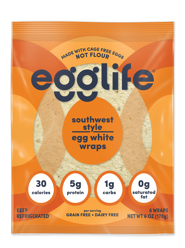 egglife egg white wraps, southwest