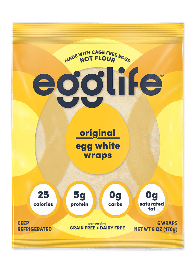 egglife egg white wraps, original