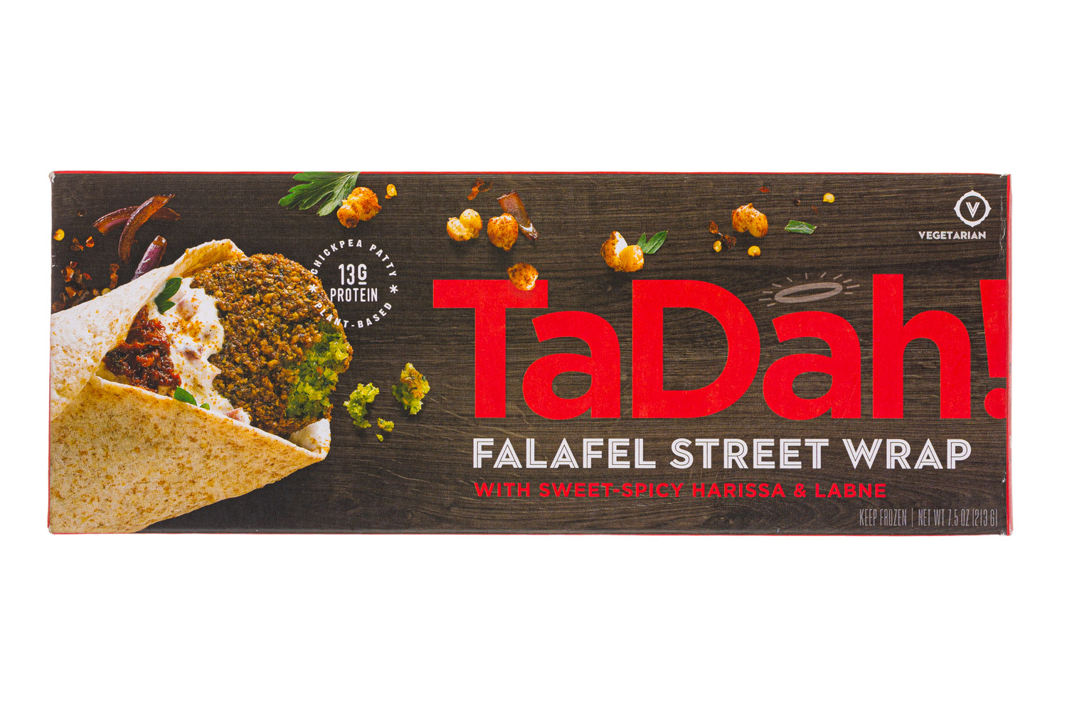 Falafel Street Wrap with Sweet-Spicy Harissa & Labne