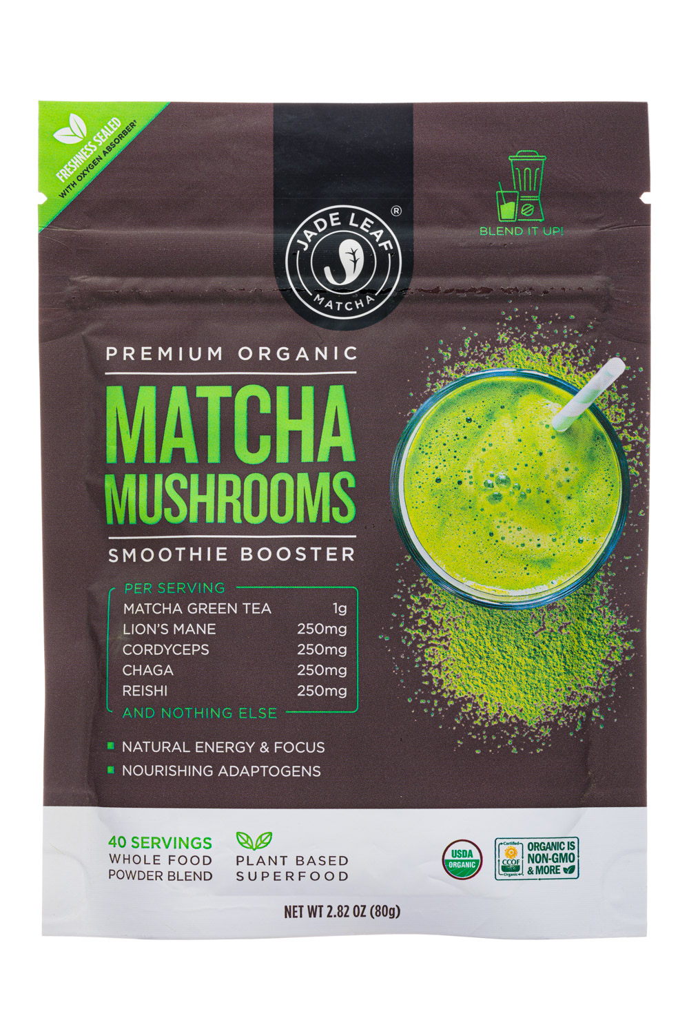 Matcha Mushrooms