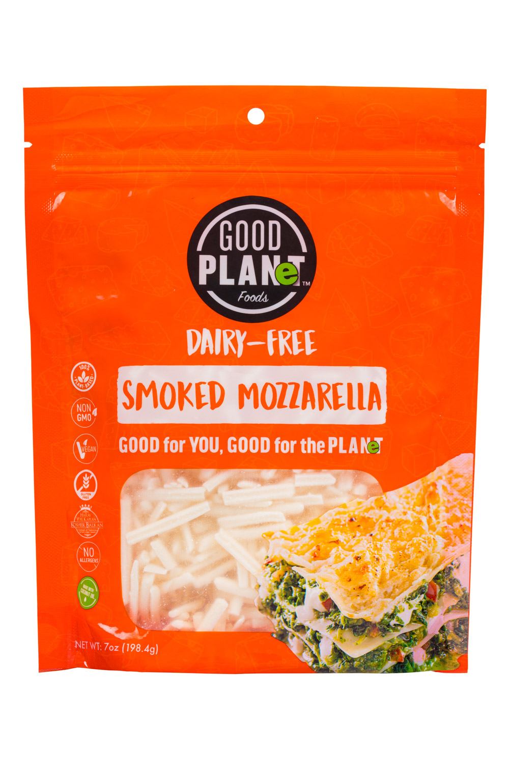 Mozzarella Shreds - GOOD PLANeT Foods