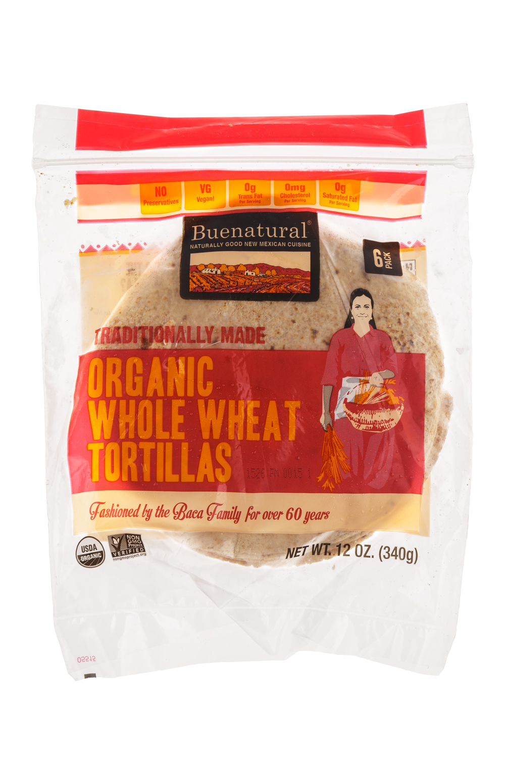 Organic Whole Wheat Tortillas