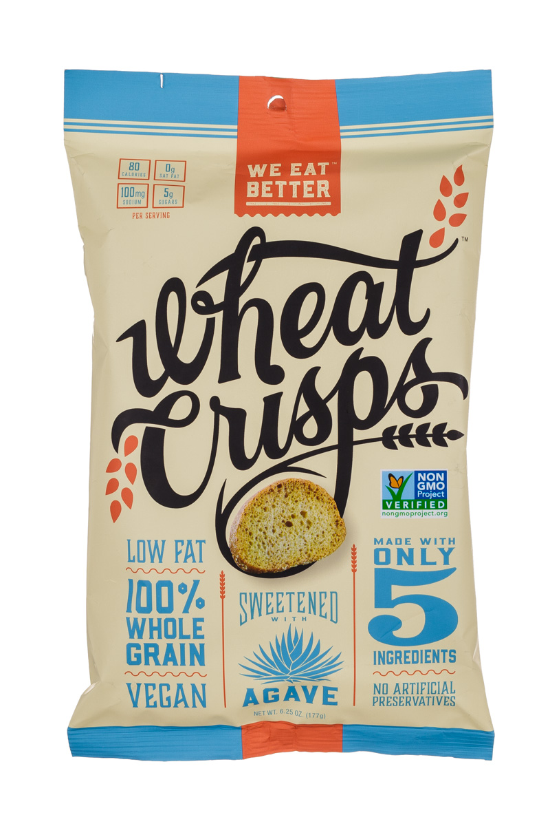 Wheat Crisps: Sweetened with Agave