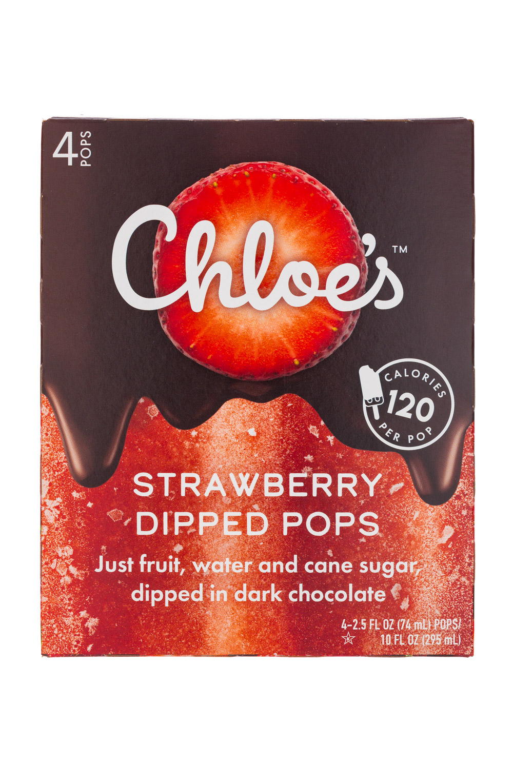 Strawberry Dipped Pops 10oz