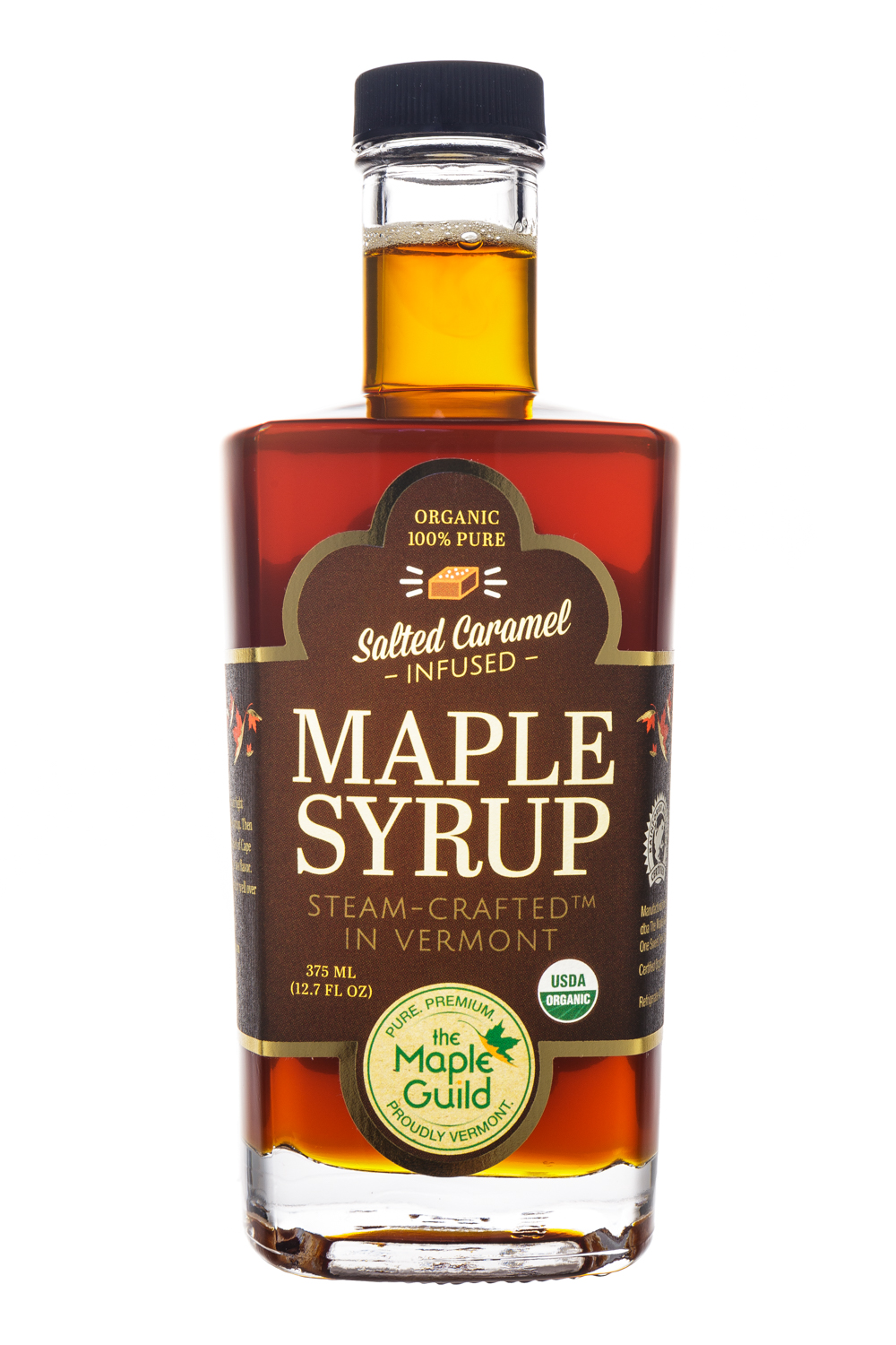 Salted Caramel Maple Syrup