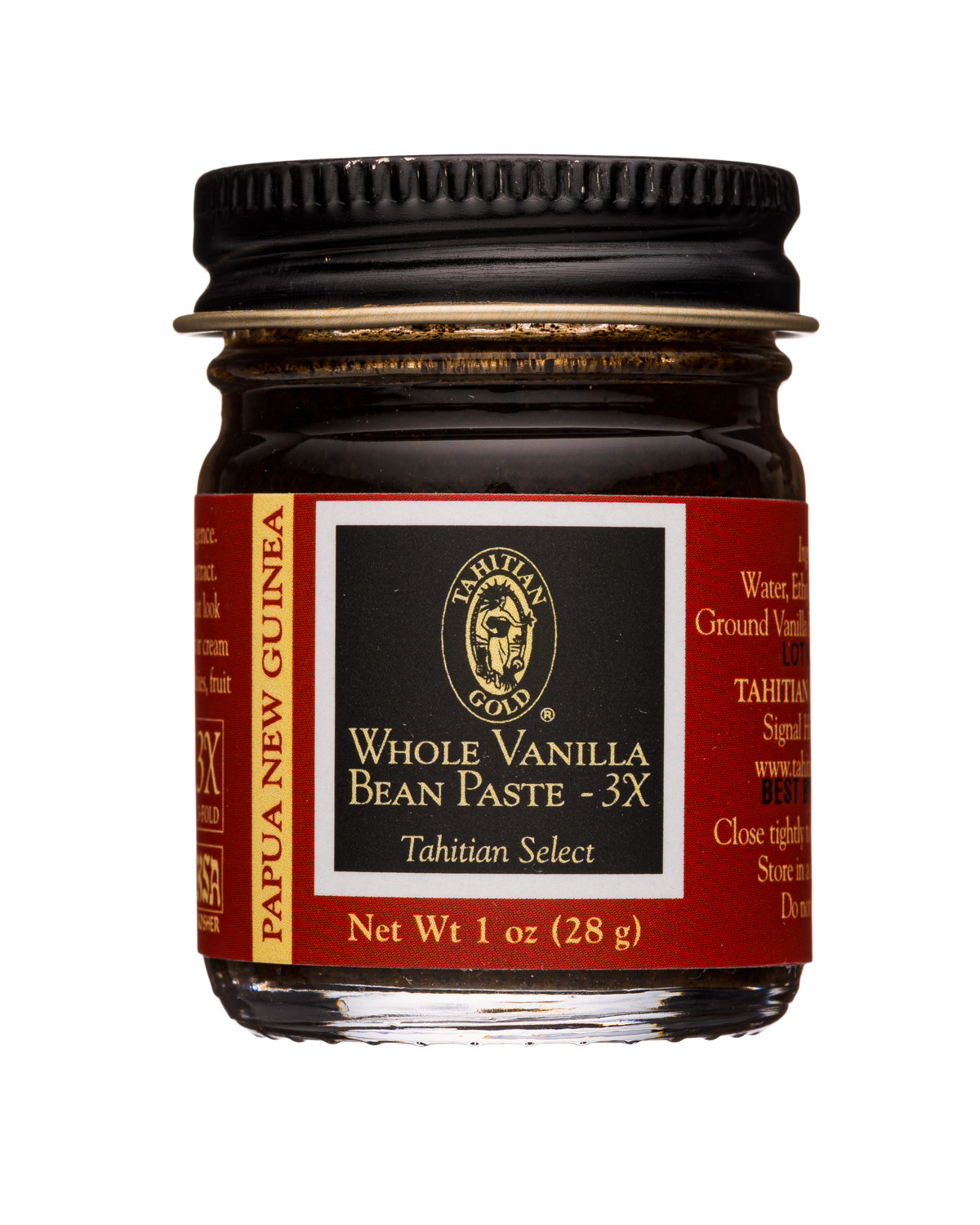 Whole Vanilla Bean Paste - 3X (Tahitian Select)