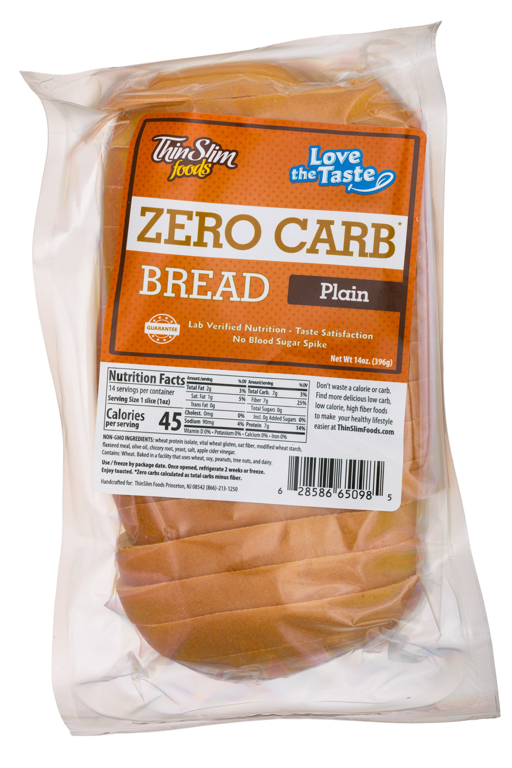 Zero Carb - Plain Bread